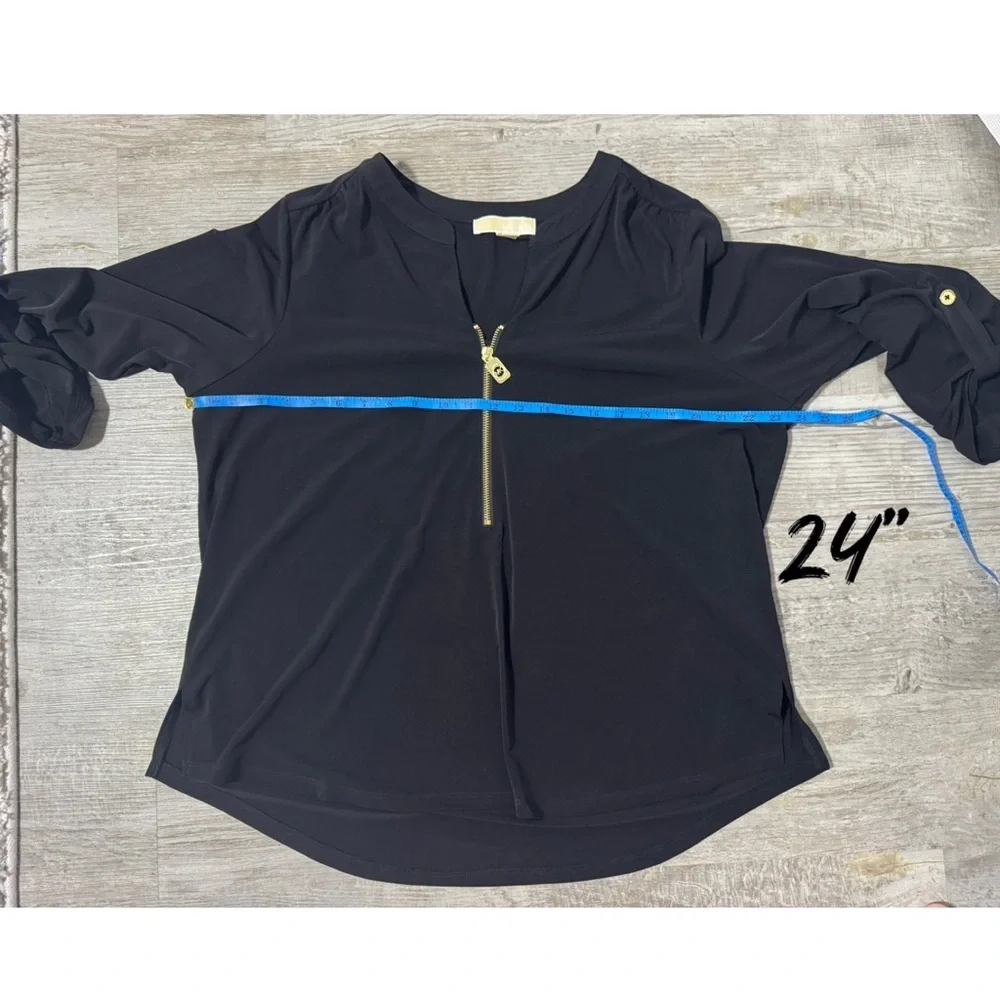 Michael Kors Elegant Black Blouse